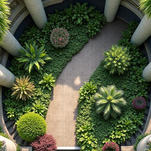 Jardín sostenible en Medellín